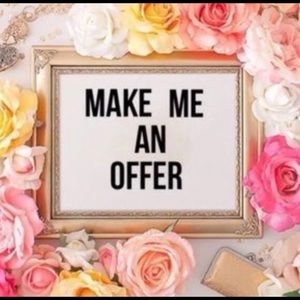 Offers welcome!